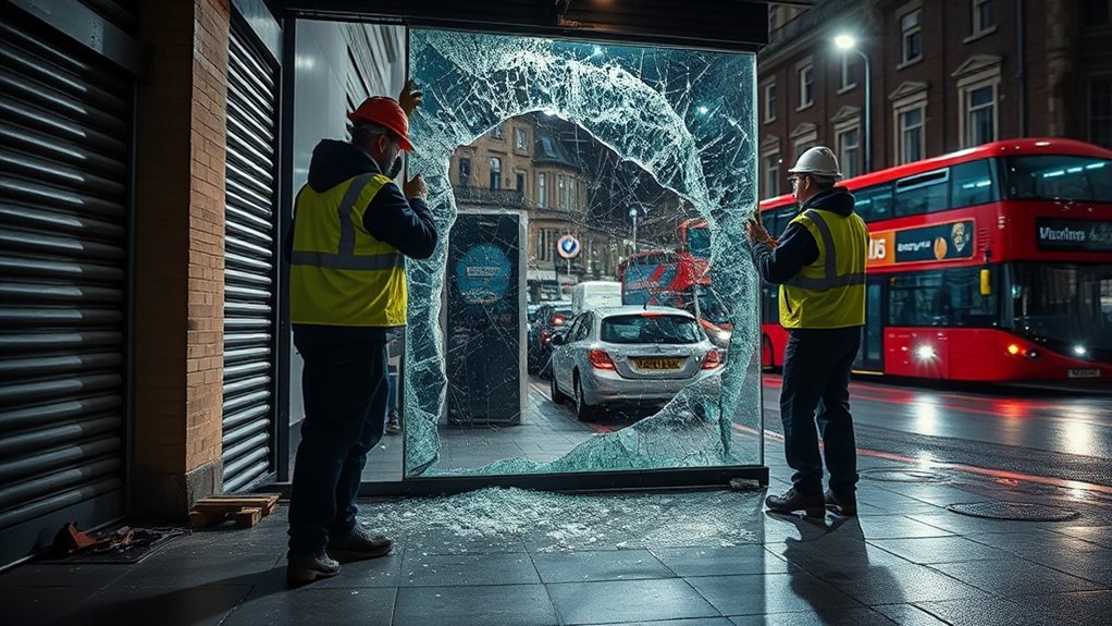 Emergency Shop Front Repair Colindale