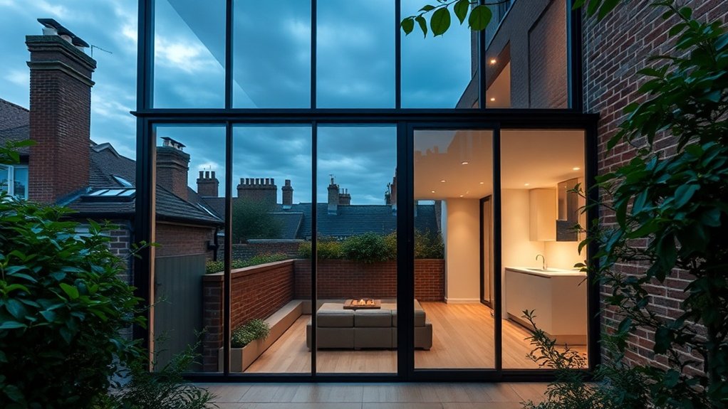Glass Extension Walls Colindale