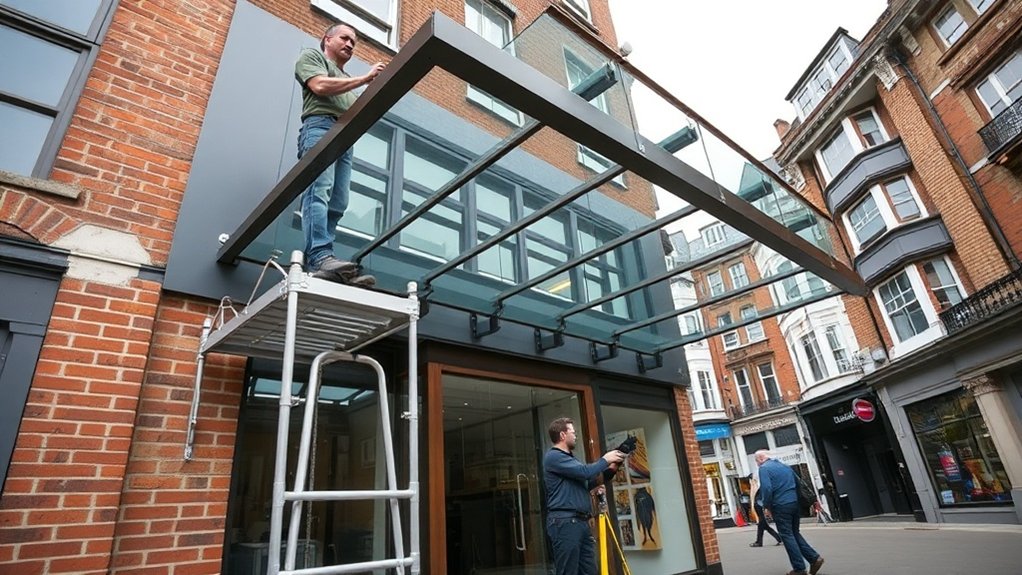 Shopfront Canopy Colindale